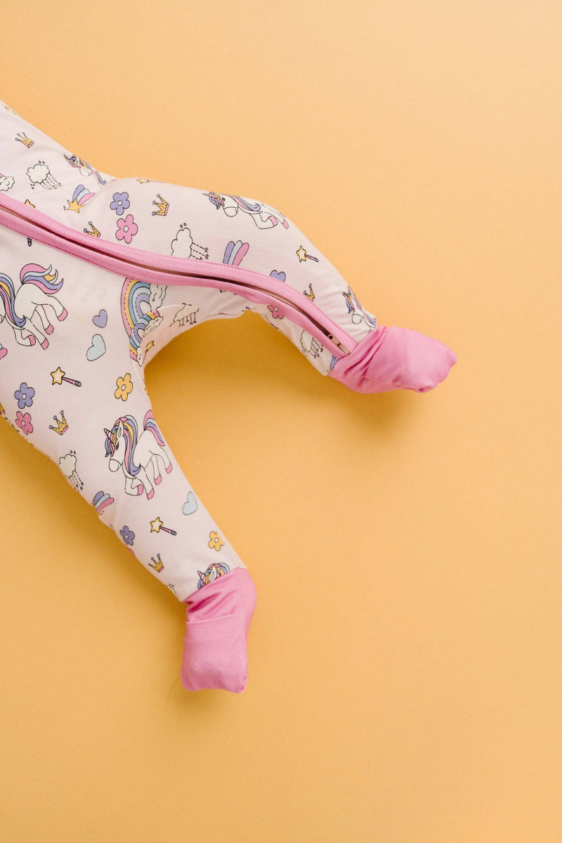 Unicorn Dreams Bamboo Sleeper: 6-12M