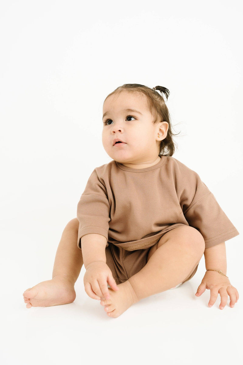 Solid Slouchy Set: 8/9 / Sugarplum