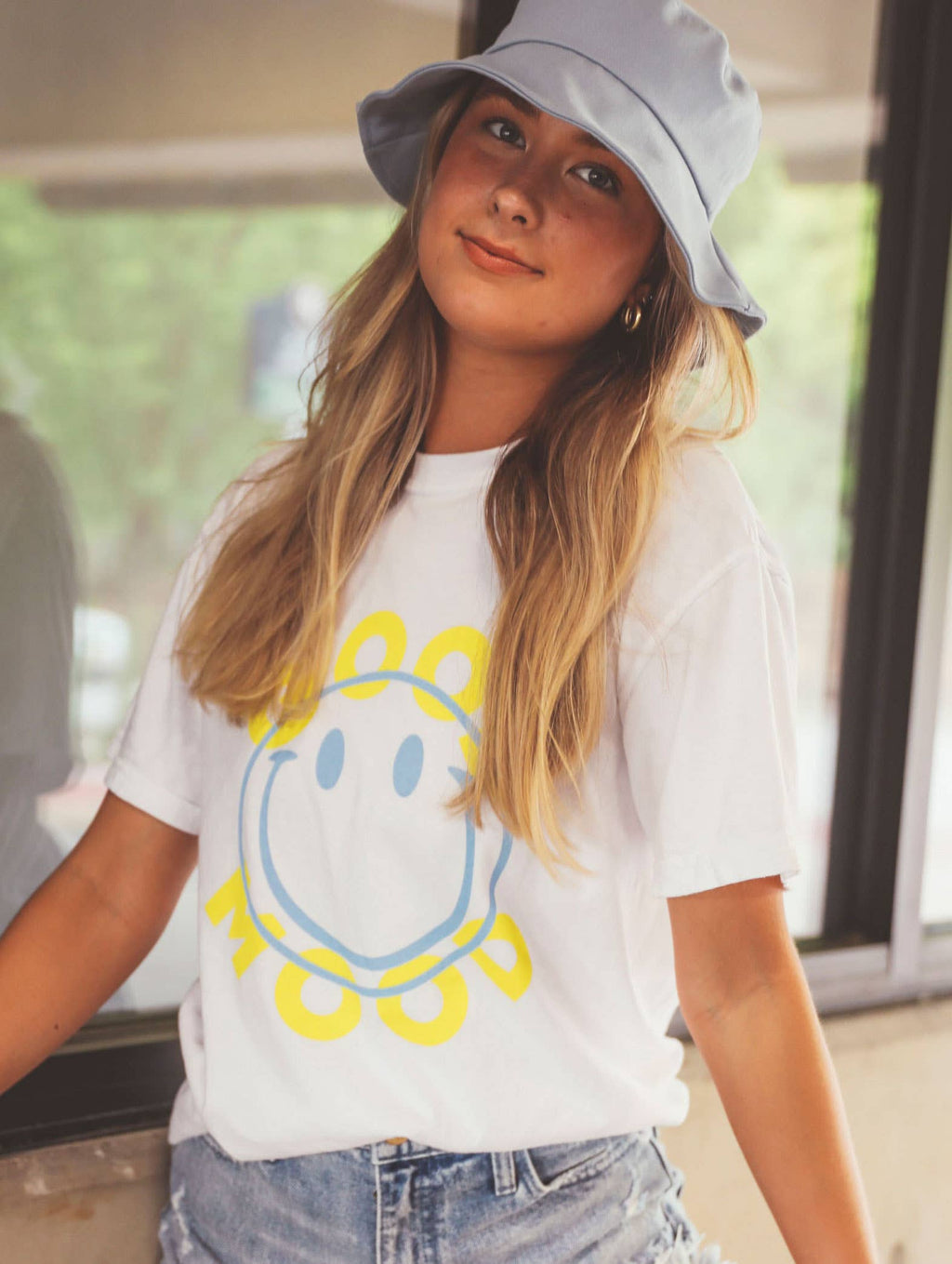 Good Mood Smiley Tee