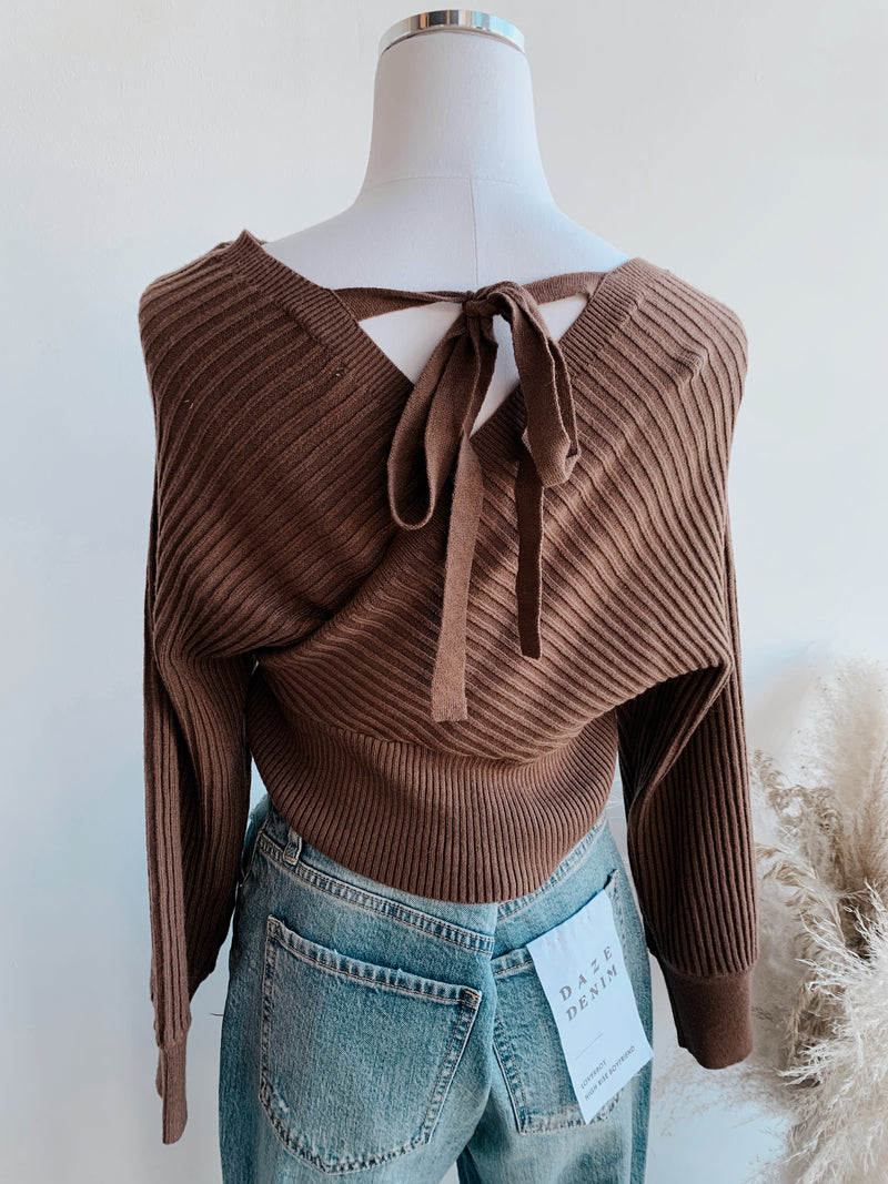 Amelia Tie Sweater